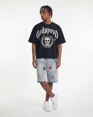 Godspeed Victor Crest Tee Black