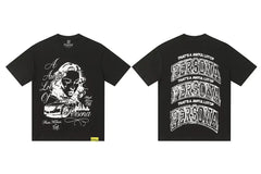 That's A Awful Lot Of Cough Syrup Persona Graphic T-Shirt - Black