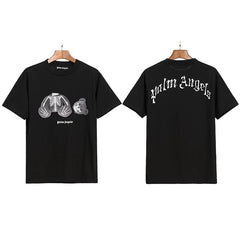 Palm Angels X-Ray Skeleton Bear Graphic T-Shirt - Black