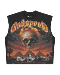 Godspeed Echoes Of Empire Sleeveless Tee Black