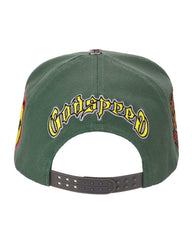 Godspeed GRC Members Snapback Hat Green/Brown
