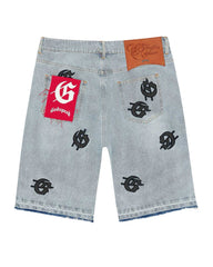 Godspeed Infinity Denim Shorts Blue Boom