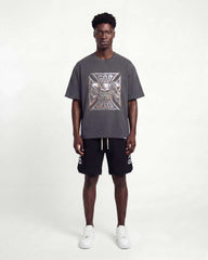 Godspeed Omerta Tee Ash Grey