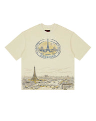 Godspeed Paris Skyline Tee Bone