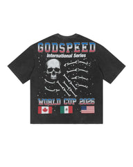 Godspeed Planet Futbol Tee Black
