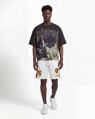 Godspeed GRC M.O. Shorts White/Black/Red