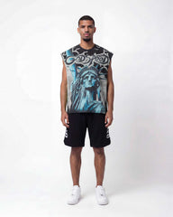 Godspeed Voltage Sleeveless Tee Black/Wolf Grey