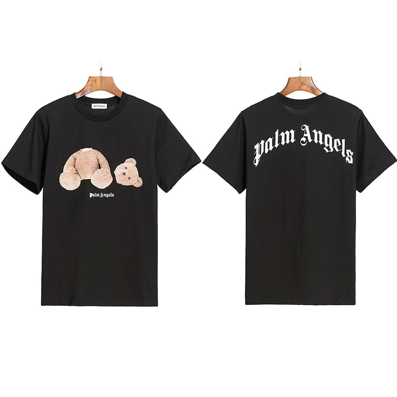 Palm Angels Headless Bear Graphic T-Shirt - Black