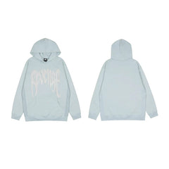 Revenge Light Blue Arch Logo Pullover Hoodie