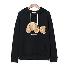 Palm Angels Classic Bear Hoodie - Black