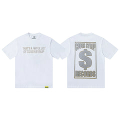 That's A Awful Lot Of Cough Syrup Records T-Shirt - White