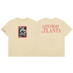 Revenge Tour Live From Atlanta Poster Graphic Short Sleeve T-Shirt