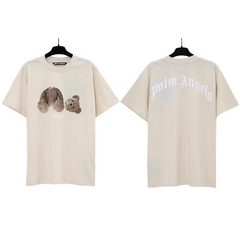 Palm Angels Headless Bear Graphic T-Shirt - Beige