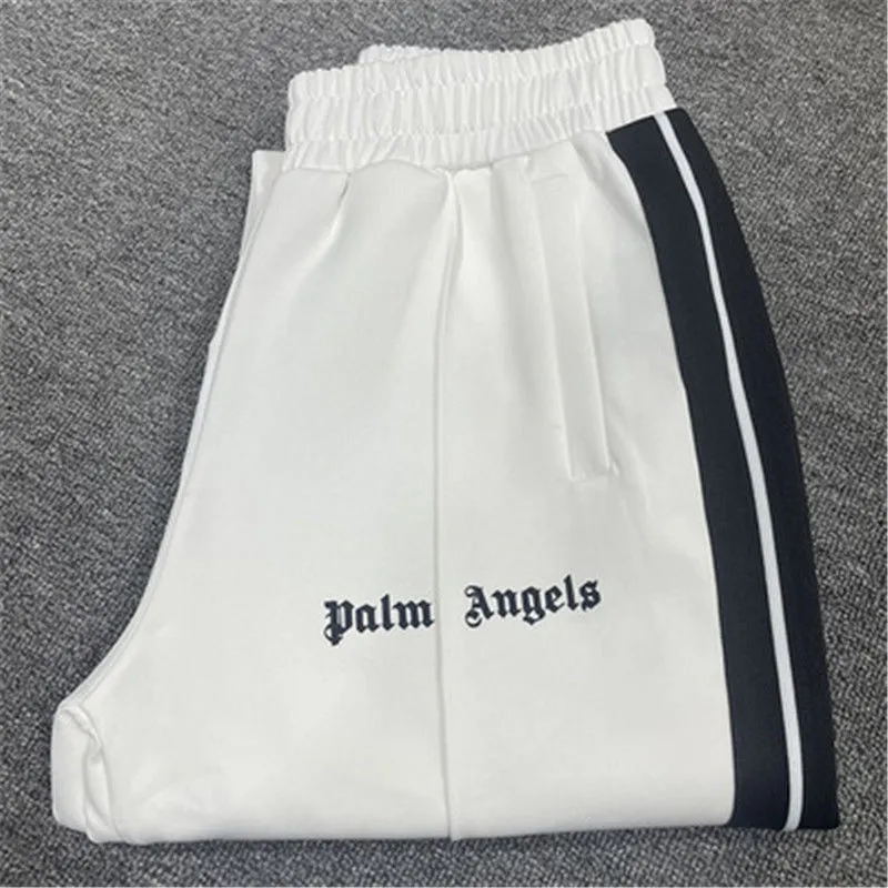 Palm Angels Classic Track Pants - White/Black