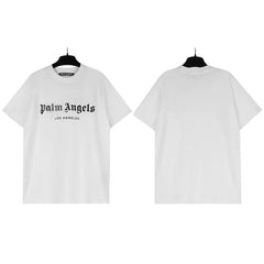 Palm Angels Los Angeles Spray Logo T-Shirt - White