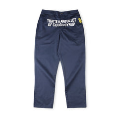 That's A Awful Lot Of Cough Syrup Worker Pants - Navy
