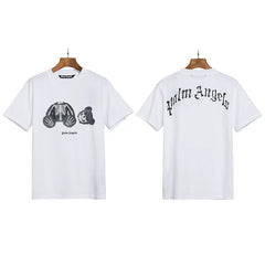 Palm Angels X-Ray Skeleton Bear Graphic T-Shirt - White