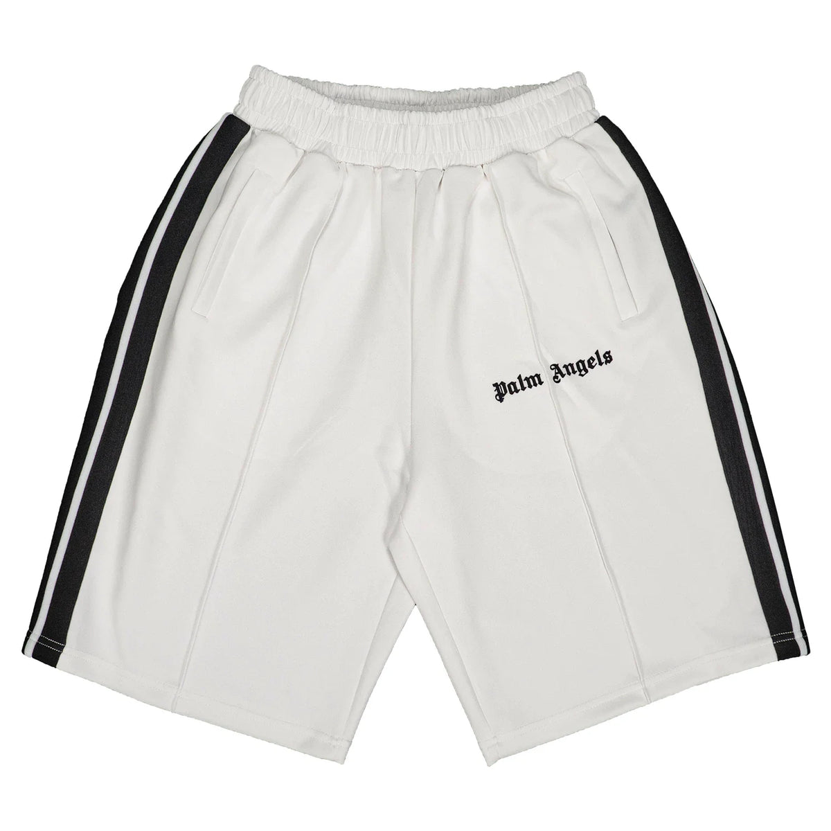 Palm Angels Classic Track Shorts - White/Black