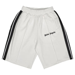 Palm Angels Classic Track Shorts - White/Black